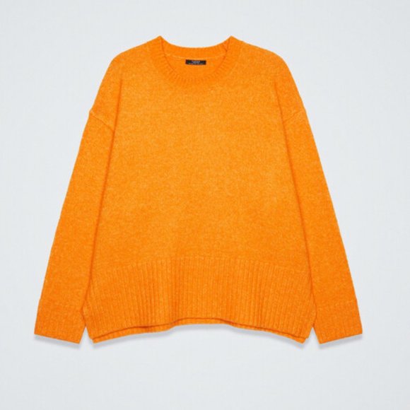 Orange Parfois boxy knit jumper - Picture 4 of 6